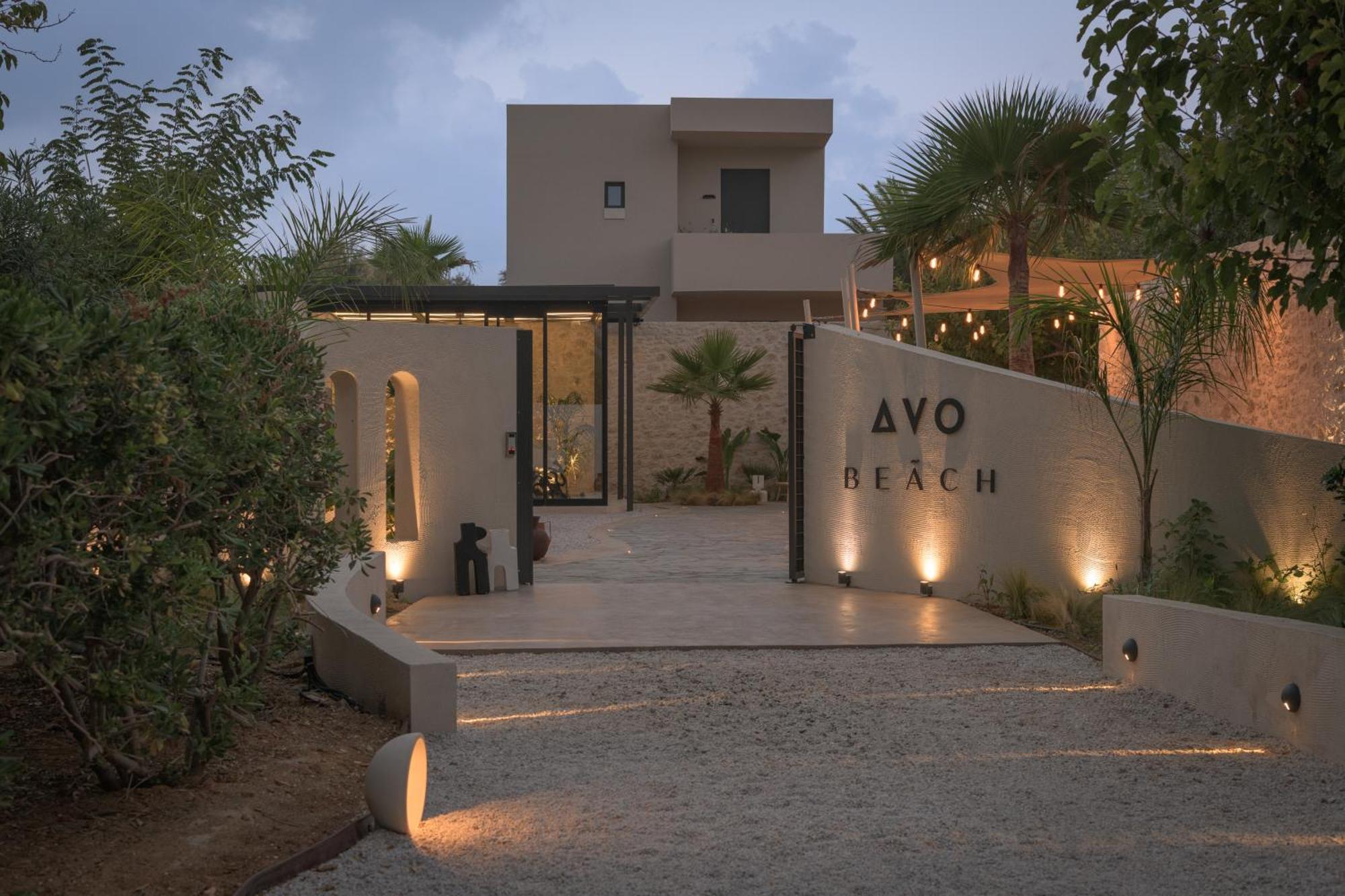 Dyo Beach Suites Rethymno Exterior foto