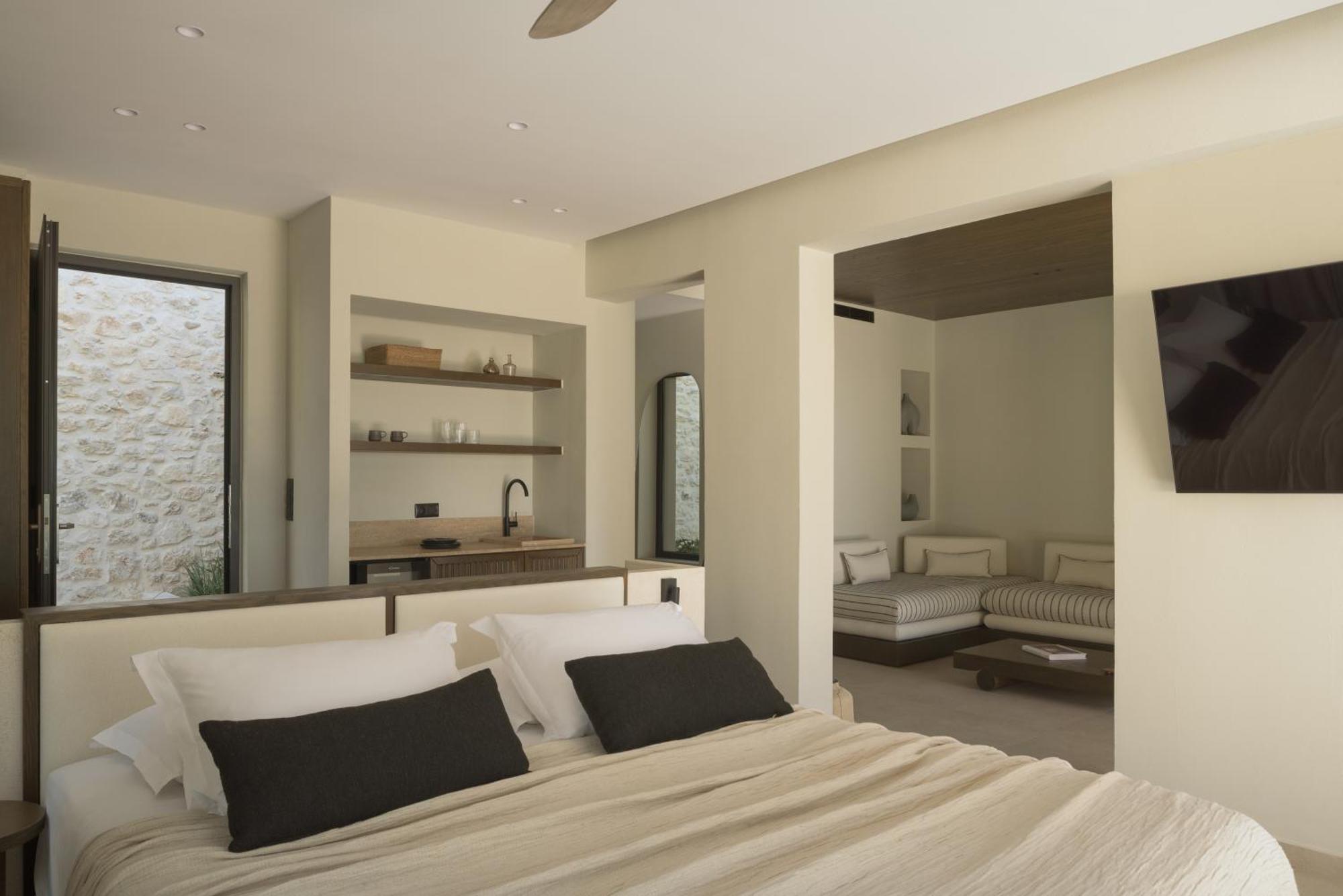 Dyo Beach Suites Rethymno Exterior foto